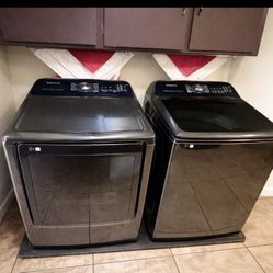 Samsung Washer & Dryer Set – Active WaterJet + MultiSteam – Clean