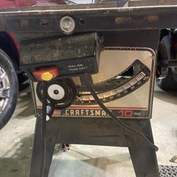 Craftsman Table Saw Cast Iron