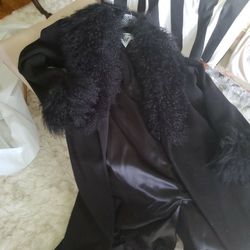 Lambs Wool Maxi Coat