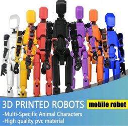 6 Pcs Articulated Doll Set, Fully Articulated 3D Joint Doll With Multiple Accessories, DIY Poseable Doll Suitable For Creative Play And Collectible Di