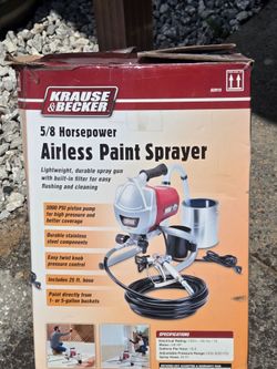 AIRLESS PAINT SPRAYER