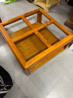 MUST GO BY TOMORROW – 3-Piece Glass Top Coffee Table Set