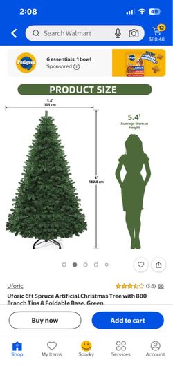 Fake Christmas tree