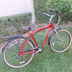 Beach Cruiser  7 Speed Easy Rider 😎 