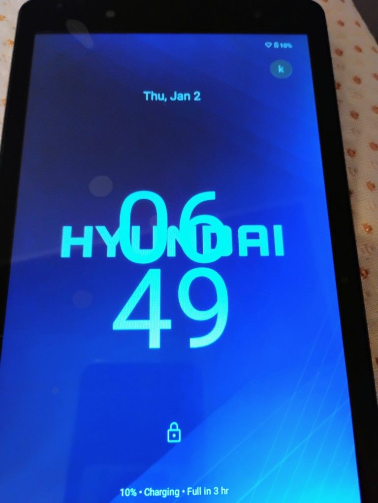 HYUNDAI Tablet Powered By Android 