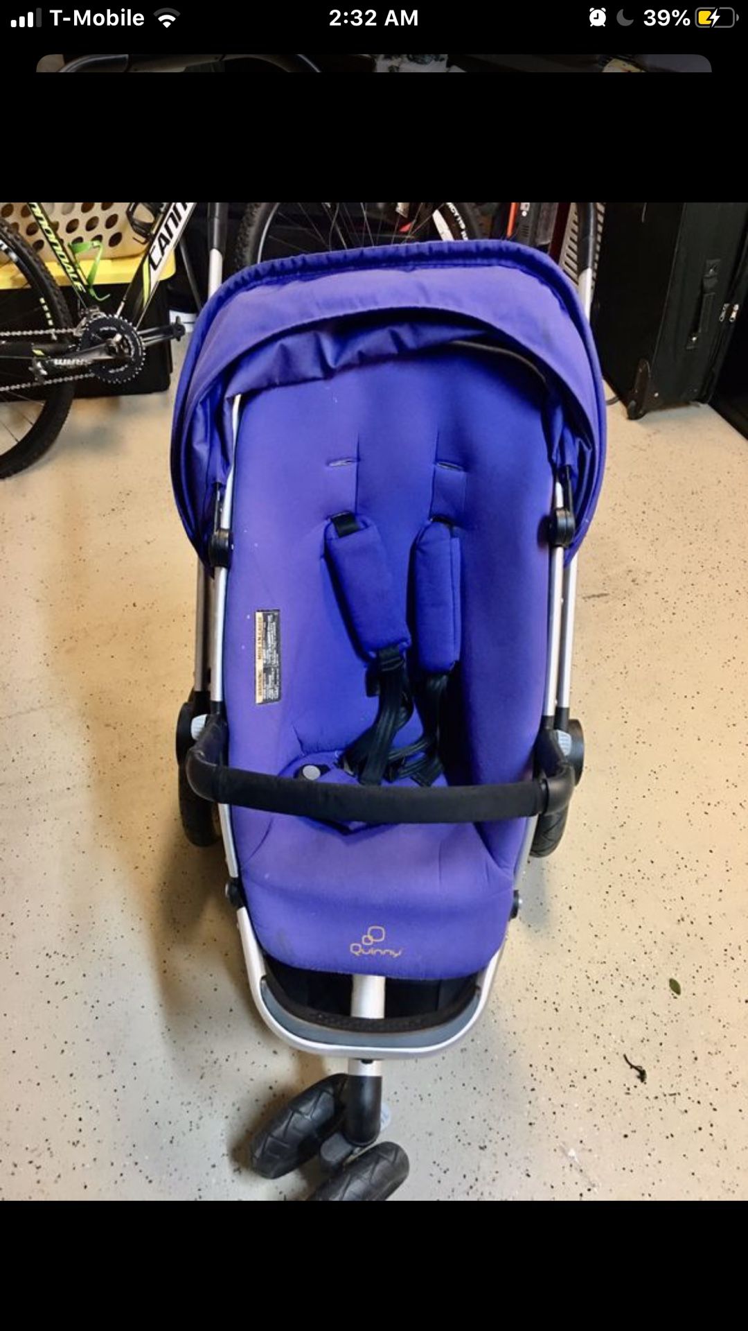 Quinny Buzz Xtra Stroller Purple