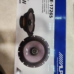 Alpine 6 1/2's 220 Watts New In Box 