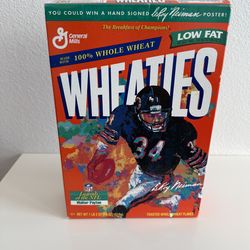 Chicago Bears Walter Payton Wheaties Box