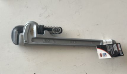Ridgid 14” Aluminum Pipe Wrench