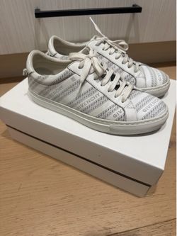 Givenchy White Logo Low-Top Sneakers (size 7 1/2)