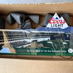 New Waste Management Coors Light 16th Hole Phoenix Open Led Sign 