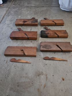 Wood planes.