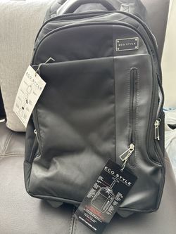 Eco Style Rolling Laptop Bag