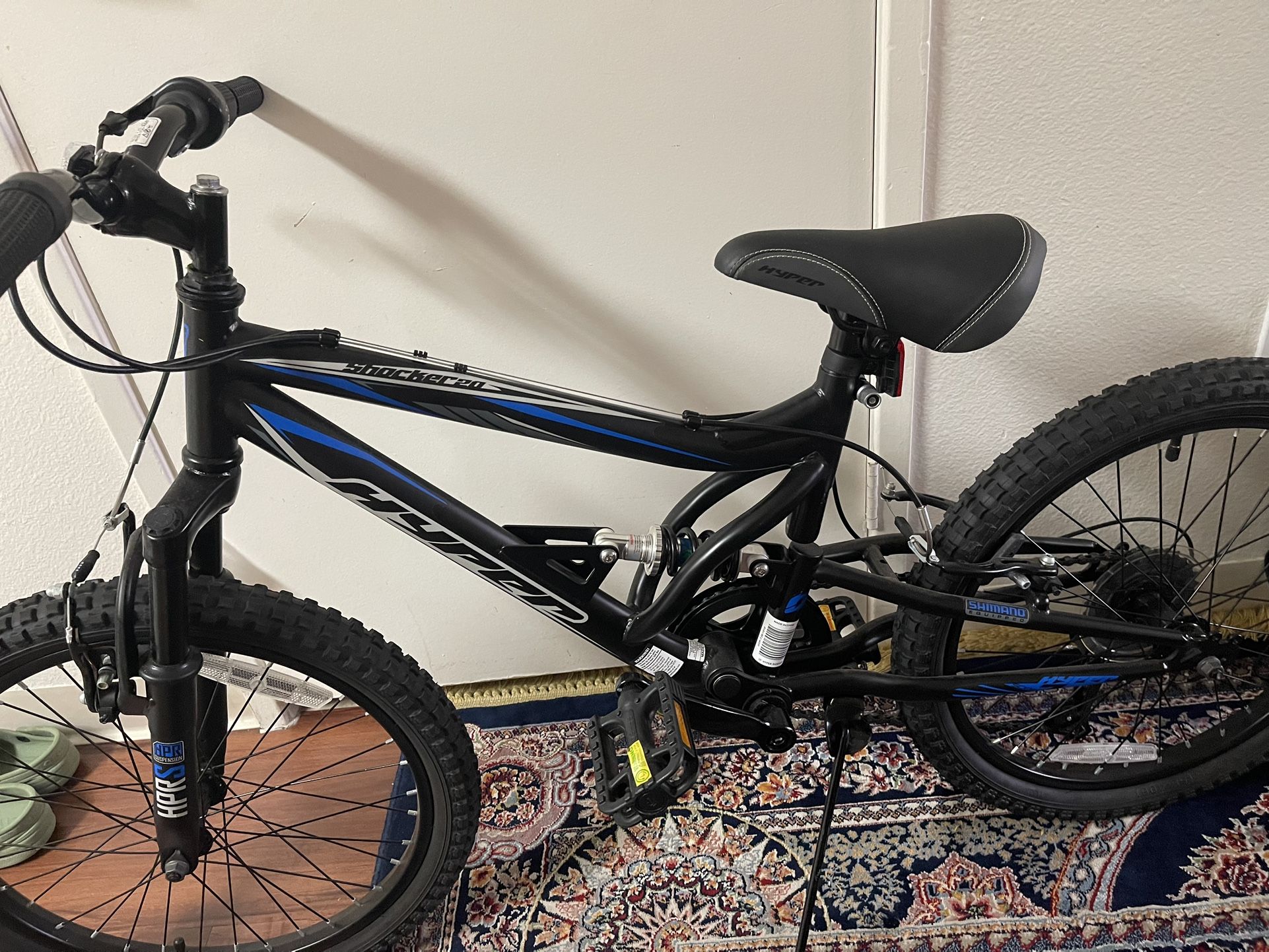 Hyper Bicycles 20" Boys Shocker Mountain Bike.