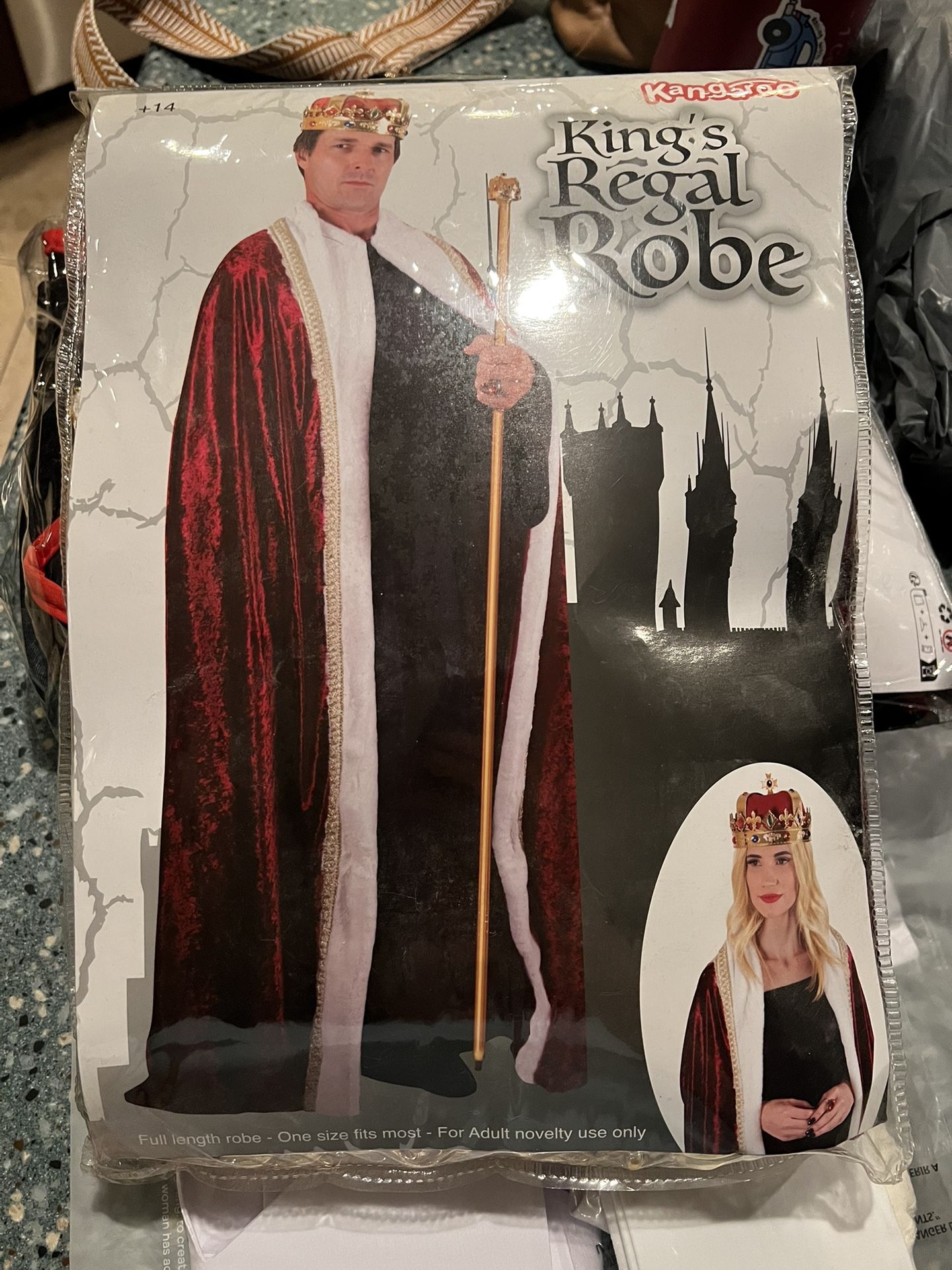 Men’s royal Robe
