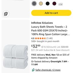 New Luxury Bath Sheet  2 Pcs