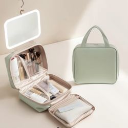 Makeup Bag With Mirror