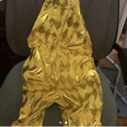 Harley Quinn. Gold Bodysuit 