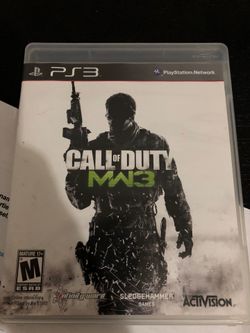 Modern warfare 3 for ps3