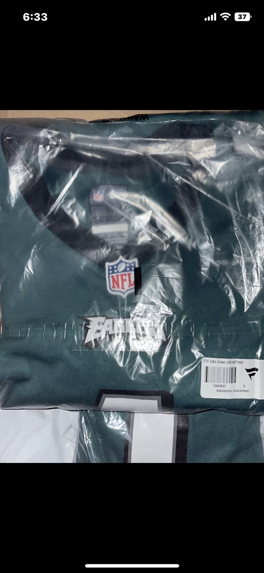 Jalen Hurts Kelly Green Nike Fused Vapor Limited Jersey Size XL for Sale in  Mooresville, NC - OfferUp