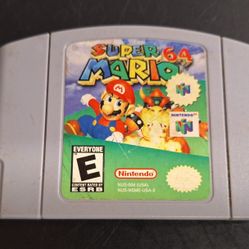 NINTENDO 64 SUPER MARIO 64 GAME