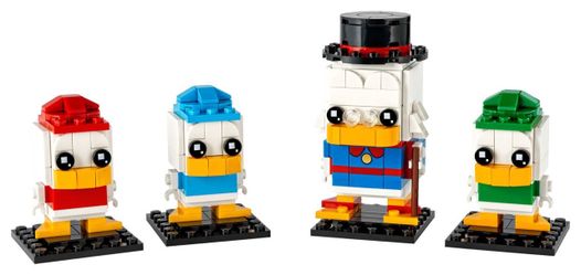 Lego Scrooge McDuck Huey Dewey & Louie Brickheadz 40477