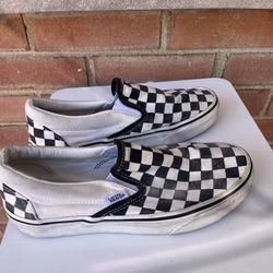Vans Classic Slip-On Checkerboard Shoes 👟 