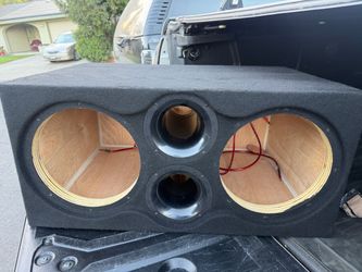 Subwoofer Box For Two 12” Subs