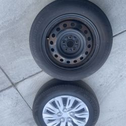 2 - 195/65r15 5x100 5x3.94 Stock Corolla Prius Tires