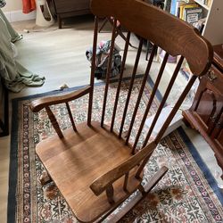 Wood Rocking Chair