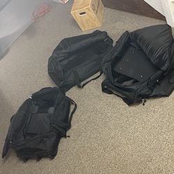 Black DUFFLE BAGS 
