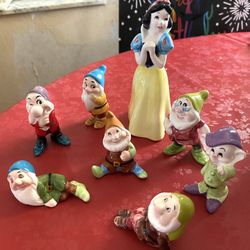 Disney Snow White, Seven Dwarves Vintage, Japan