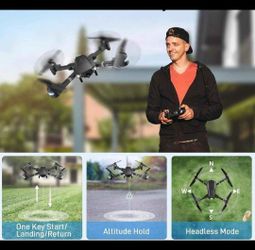 Atom Pack 18 Drone – 4K / GPS (12 Batteries – 1 Hour 48 Mins Total Flight Time!)