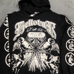 Black Hellstar Hoodie.     S,l, Only 