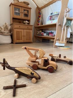 Baby Stork Australian Wood Cars + Trucks