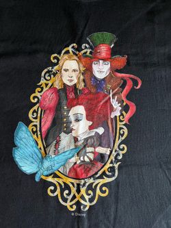 Disney Alice in Wonderland 2XL T-Shirt