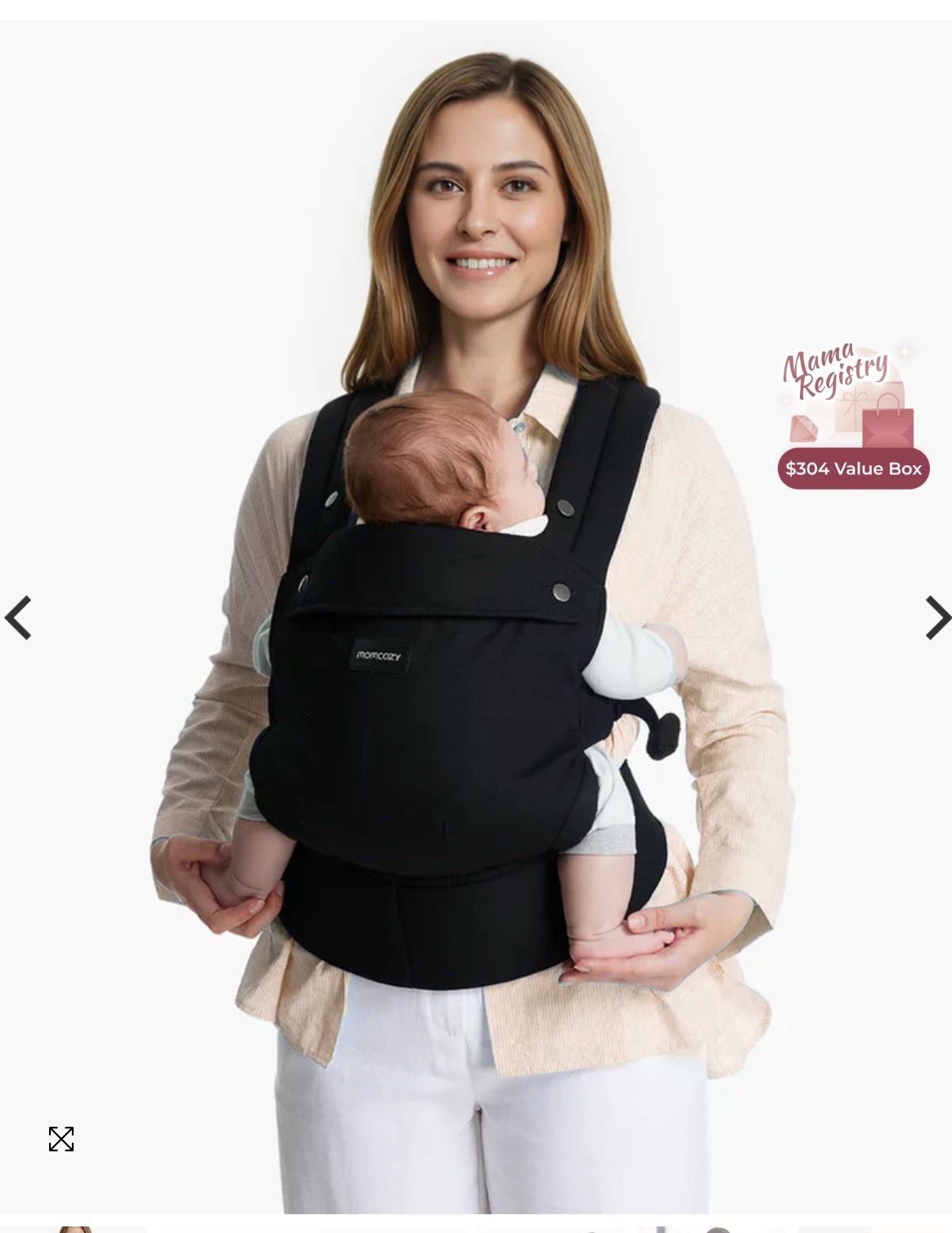 Never Used Mom Cozy Baby Carrier