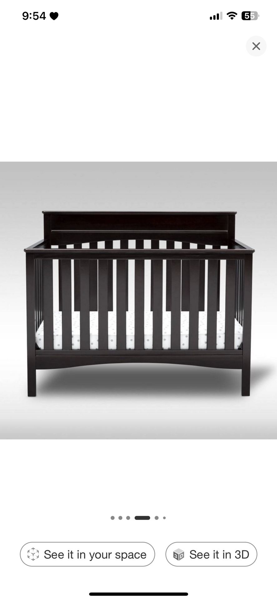 Delta Skylar Crib 6 In 1 Need Gone By July 7th