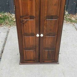 Wood Wall Cabinet Storage