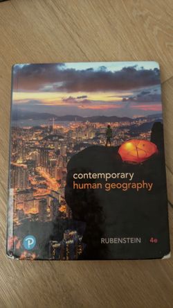 Contemporary Human Geography