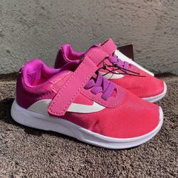 Athletic Works Toddler Girl Sneakers Pink Shoes 7.