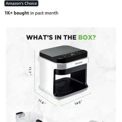Nutrichef 5.8 XL Air Fryer