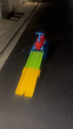 Kids Toy Car Launcher with Ramp