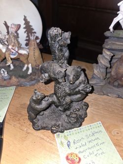 Resin sculpture