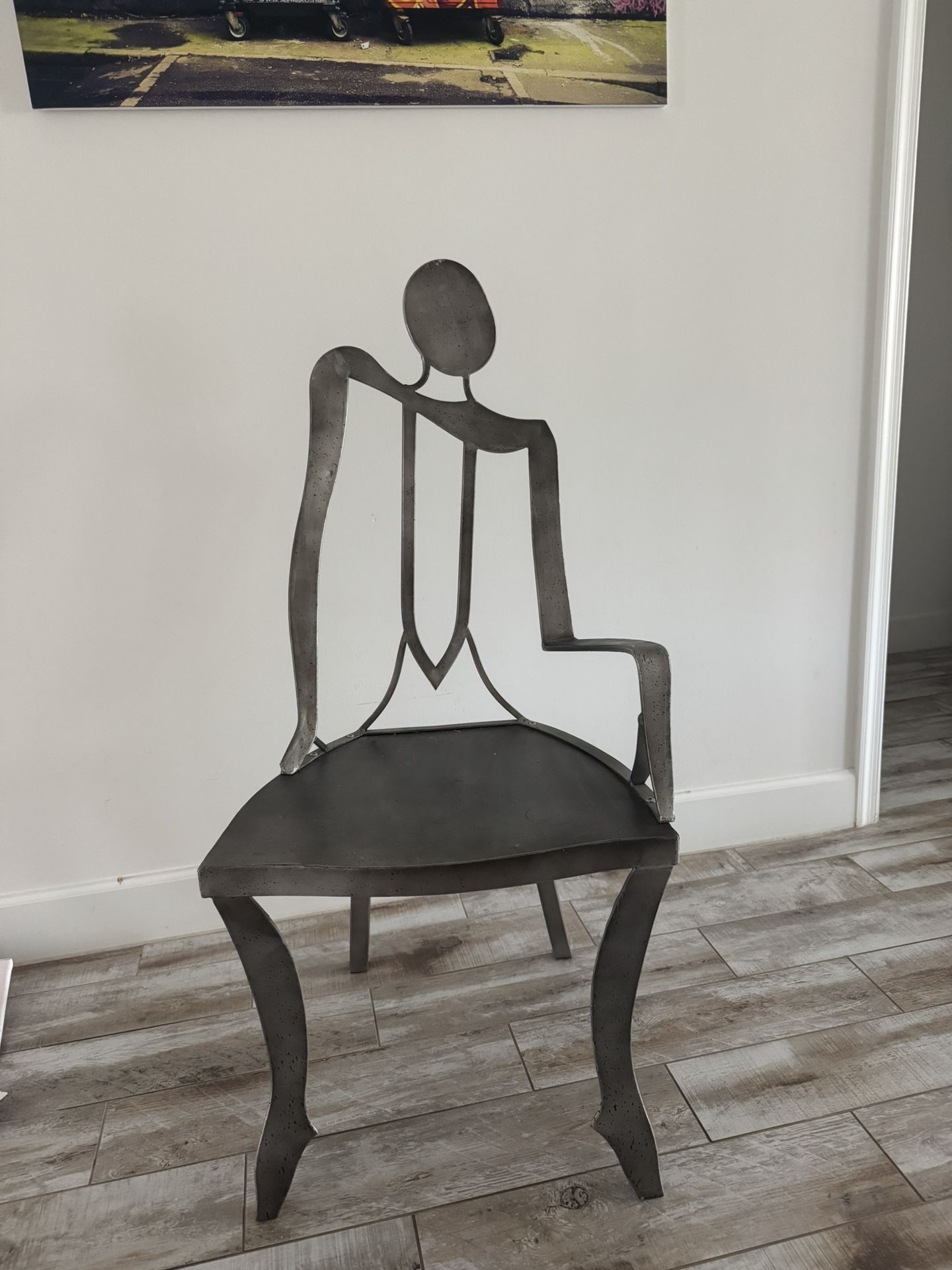 Unique Metal Decorative Chair