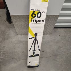 60-Inch Pro Series Full Size Camera/Video Tripod