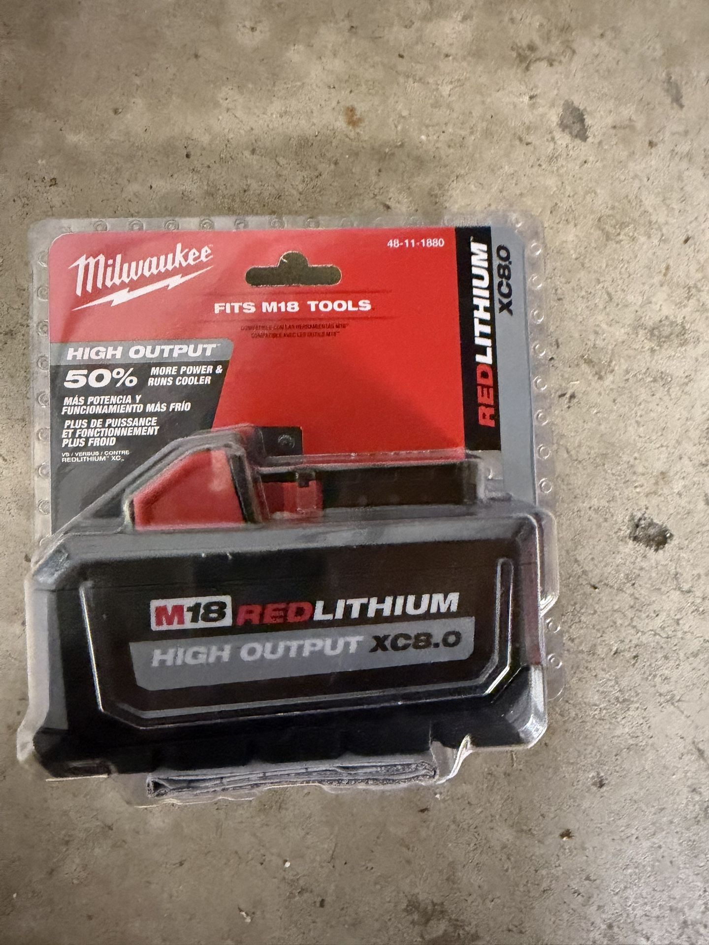 M18 High Output 8.0 Battery