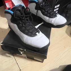 Nike Air Jordan X 10 Powder Blue Men Size 13