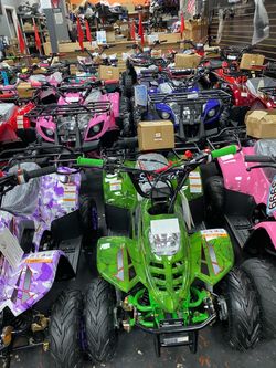 ATV, dirt bike, go kart