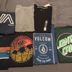 Men's Small And Med Tees